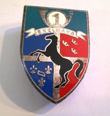 a picture of a badge with a horse on it