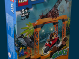 a box with a lego city set in it