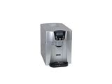 a close up of a coffee maker on a white background