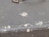 a piece of luggage that is sitting on the ground
