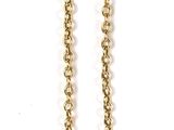 collier plaqué or muni d'une chaîne dotée d'un fermoir