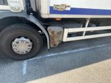 a truck that is parked in a parking lot