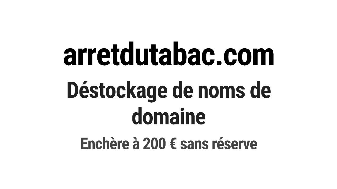 Destockage & Invendus