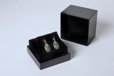 ELEMENTS PENDANTS de boucles d'oreilles à glisser sur de fin…