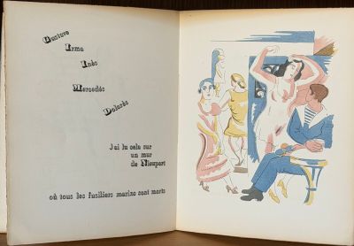 un livre ouvert avec la photo d'un homme et d'une femme