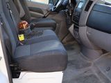 a picture of the inside of a van with the door open