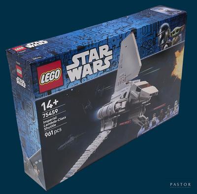 une boîte contenant un ensemble Lego Star Wars