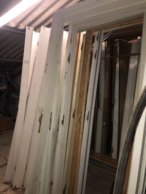 a room that has a lot of windows in it