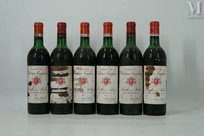 CH. POUJEAUX CH. POUJEAUX, Moulis-en-Médoc, 1973 - 6 bouteil…