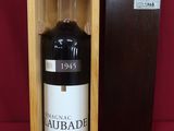 an image of a bottle of wine in a wooden box