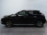 a picture of a black suv parked in a garage