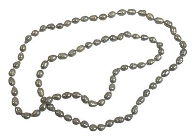 SAUTOIR en perles de culture, diamètre perles : environ 10mm…