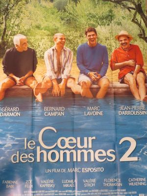 Affiche française du film « Le Cœur des hommes 2 »