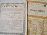 an old document with a picture of a couple of people on it