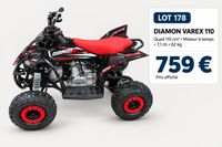 Quad enfant DIAMON Varex 110 cc, 7,1 cv, 4 temps - Véhicule …
