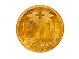 l'image d'une pièce d'or portant une croix