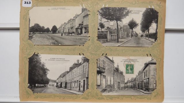 Indre Aigurande. Lot de 4cpa. TBE.