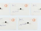 four post - it notes with a picture of a woman ' s face on them