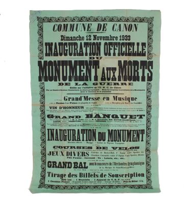 Une ancienne annonce parue dans un journal français fait la promotion de la vente du monument du Mont-Saint-Michel