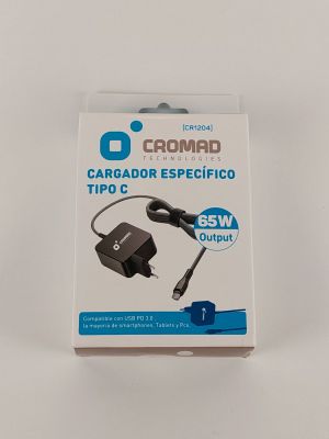 CROMAD TECHNOLOGIES - Chargeur secteur USB-C 65W - Power Del…