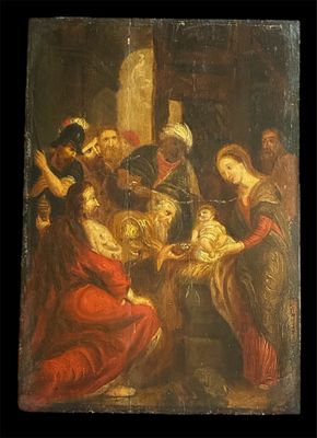 * Ecole flamande du XVIIe siècle, d’après RUBENS La présenta…