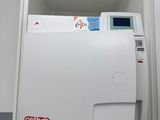 a machine that is sitting on top of a shelf
