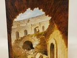 an image of a picture of a painting of a building