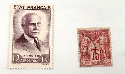 FRANCE timbre N°71 oblitérés cote 150€