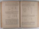 two pages of a book with a drawing of a circuit