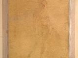 a picture of a piece of cardboard taped to a wall
