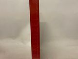 an image of a red box that is sitting on a white surface