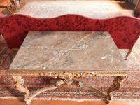 TABLE DE MILIEU de style Régence en bois mouluré, sculpté et… (photo 6)