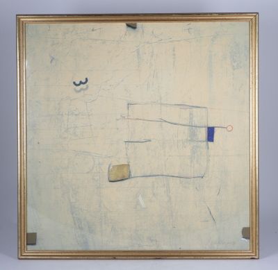 une image d'une peinture sur un mur blanc