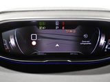 a car dashboard with a digital display on it