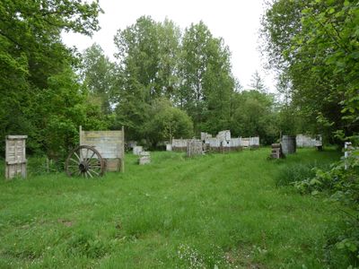 Parcours PAINTBALL style WESTERN :