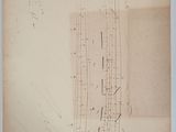 une vieille feuille de papier sur laquelle figure un dessin