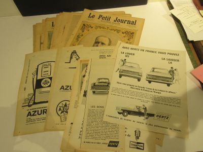 Lot Petit Journal Illustre 1894 + Pub Anciennes Themat…