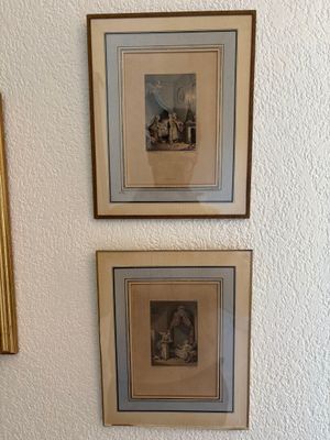FREUDEBERG (peintre) et DUBOUCHER (graveur) - deux scènes de…