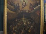 a picture of a painting on display in a museum