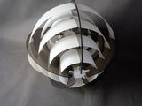 an image of a paper sculpture of a sphere