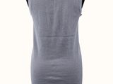 the back view of a grey vest on a mannequin mannequin mannequin mannequin mannequin mannequin mannequin manne