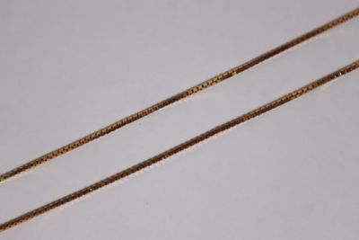 chaine en or jaune à maille vénitienne. - Photo 1