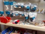 a shelf with many different types of tools on it