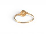 an image of a gold ring with a heart on it