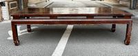 Table basse dans le gout asiatique à décor de scènes de vie (photo 4)