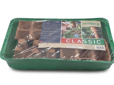 ROMBERG - Mini-serre Classic - 36x22x13cm - 24 pots biodégra…