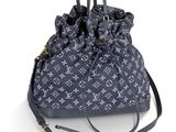 Sac seau en denim Louis Vu Vu
