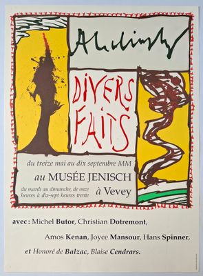 une image d'une affiche annonçant un concert à Paris, sur laquelle figurent une femme et un serpent