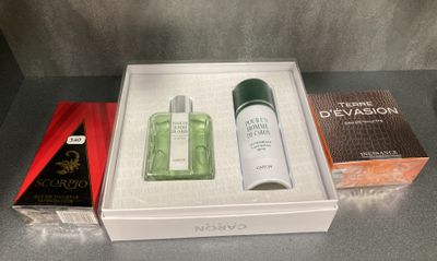 une boîte contenant un flacon de lotion et un autre flacon de lotion