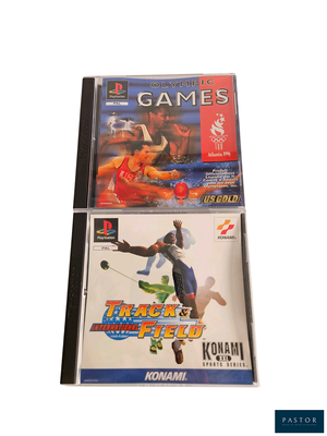two video games that are on display on a table